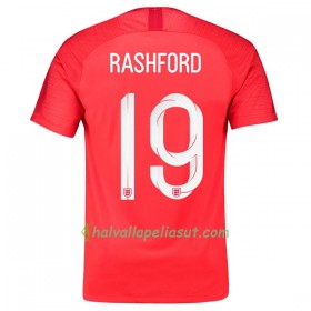 Jalkapallo Pelipaidat Englanti Rashford 19 World Cup 2018 Vieraspaita